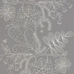 BLOMMEN - SMOKE Schumacher Wallpaper | Wallpaper Twins BLOMMEN SMOKE Schumacher Wallpaper wallpaper - SKU 5007491