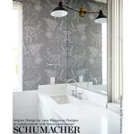 BLOMMEN - SMOKE Schumacher Wallpaper | Wallpaper Twins BLOMMEN SMOKE Schumacher Wallpaper wallpaper - SKU 5007491