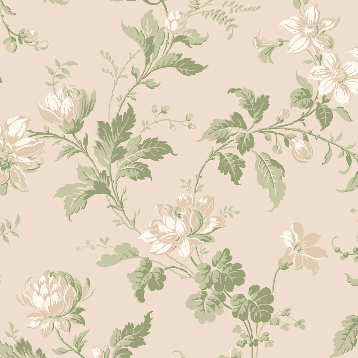 BLOMSLINGA LEAF Schumacher Wallpaper wallpaper - SKU 4519