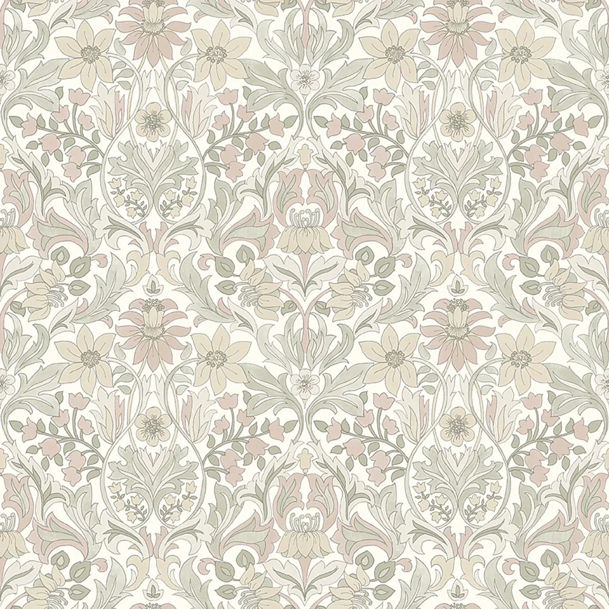 BLOMSTERFRÖJD SOFT MULTI Schumacher Wallpaper wallpaper - SKU 3295
