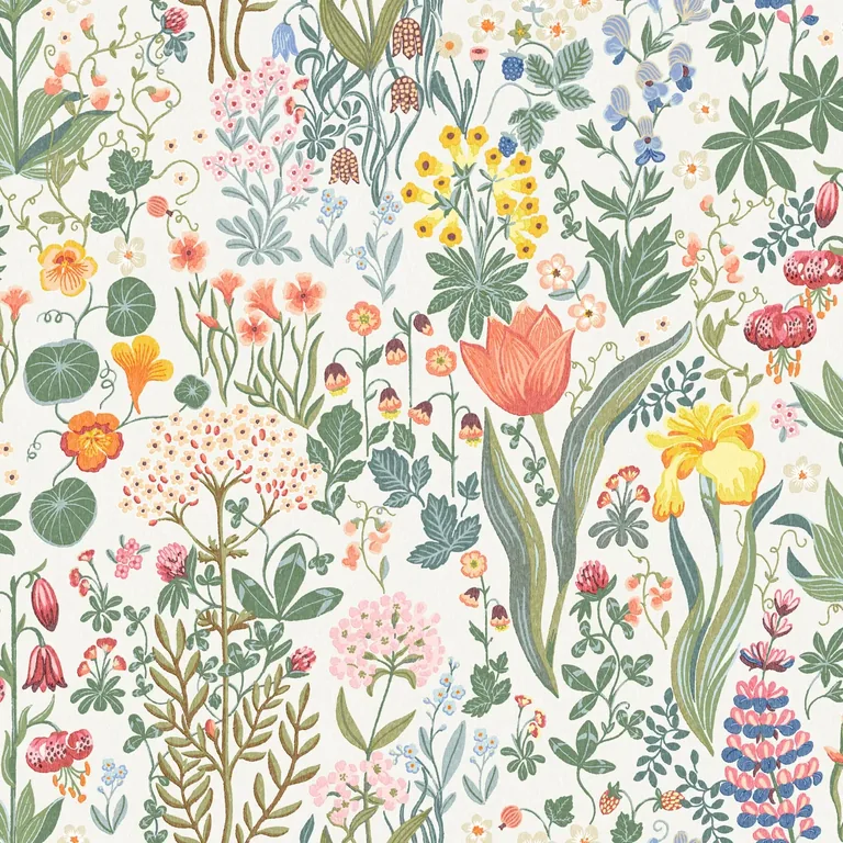 Schumacher BLOMSTERHAV wallpaper, color MULTI, SKU 2053