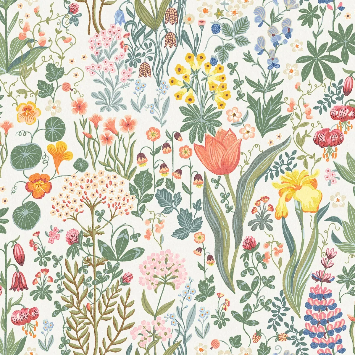 BLOMSTERHAV MULTI Schumacher Wallpaper wallpaper - SKU 2053