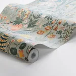 BLOMSTERHAV - TAUPE Schumacher Wallpaper | Wallpaper Twins BLOMSTERHAV TAUPE Schumacher Wallpaper wallpaper - SKU 2054