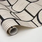 BLOOMSBURY CARBON Schumacher Wallpaper wallpaper - SKU 5013685