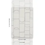 BLOOMSBURY - COOL GRAY Schumacher Wallpaper | Wallpaper Twin BLOOMSBURY COOL GRAY Schumacher Wallpaper wallpaper - SKU 5013684