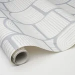 BLOOMSBURY - COOL GRAY Schumacher Wallpaper | Wallpaper Twin BLOOMSBURY COOL GRAY Schumacher Wallpaper wallpaper - SKU 5013684