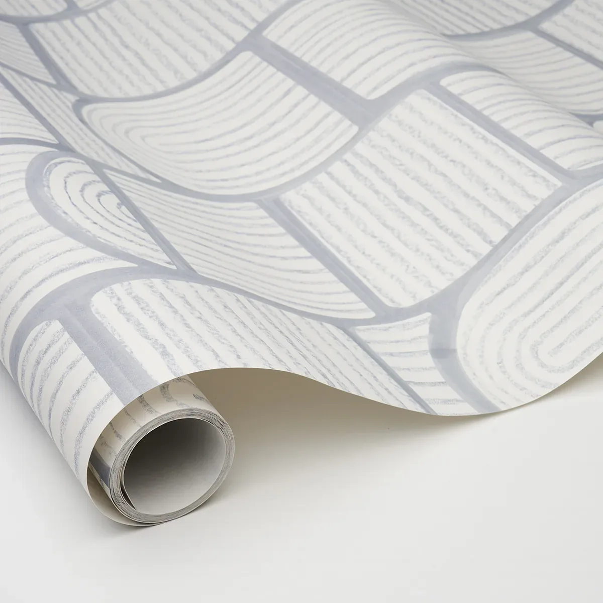 BLOOMSBURY - COOL GRAY Schumacher Wallpaper | Wallpaper Twin BLOOMSBURY COOL GRAY Schumacher Wallpaper wallpaper - SKU 5013684