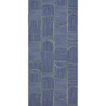 BLOOMSBURY - DEEP NAVY Schumacher Wallpaper | Wallpaper Twin BLOOMSBURY DEEP NAVY Schumacher Wallpaper wallpaper - SKU 5013683