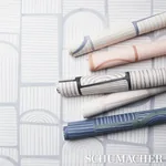 BLOOMSBURY - LIGHT PINK Schumacher Wallpaper | Wallpaper Twi BLOOMSBURY LIGHT PINK Schumacher Wallpaper wallpaper - SKU 5013680