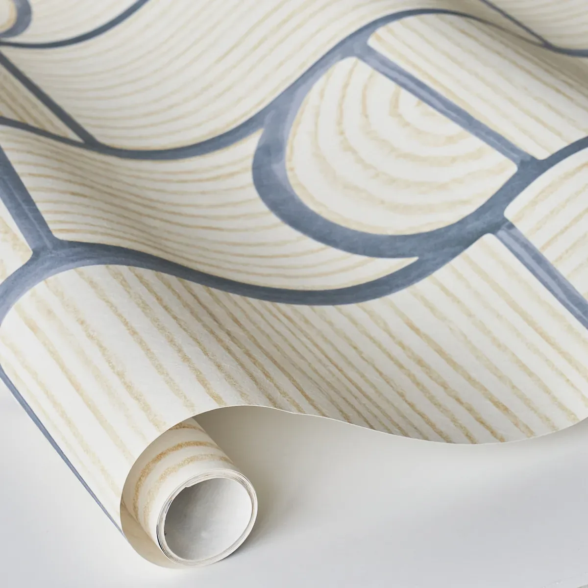 BLOOMSBURY - SLATE Schumacher Wallpaper | Wallpaper Twins BLOOMSBURY SLATE Schumacher Wallpaper wallpaper - SKU 5013682