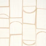 BLOOMSBURY WARM WHITE Schumacher Wallpaper wallpaper - SKU 5013681