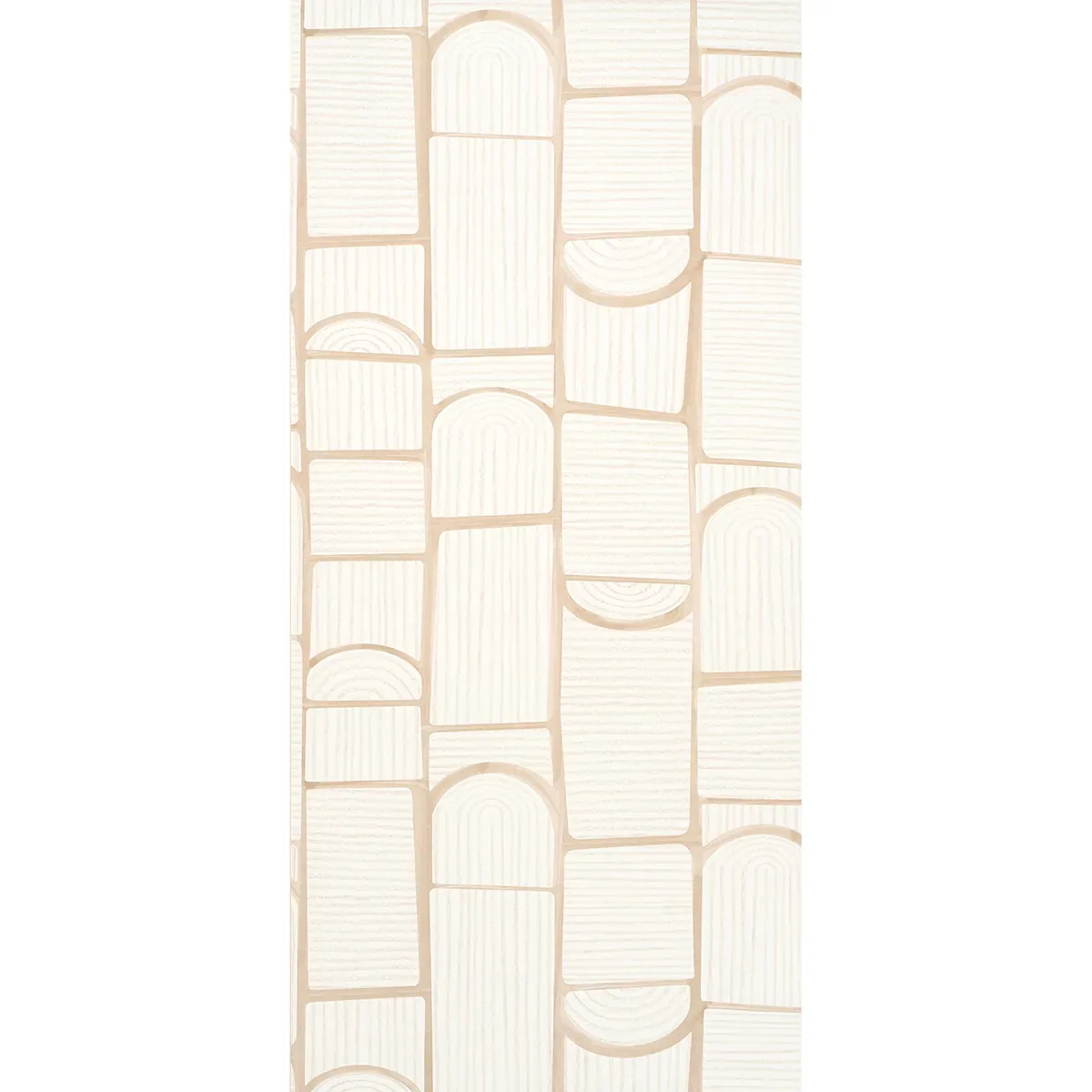 BLOOMSBURY WARM WHITE Schumacher Wallpaper wallpaper - SKU 5013681