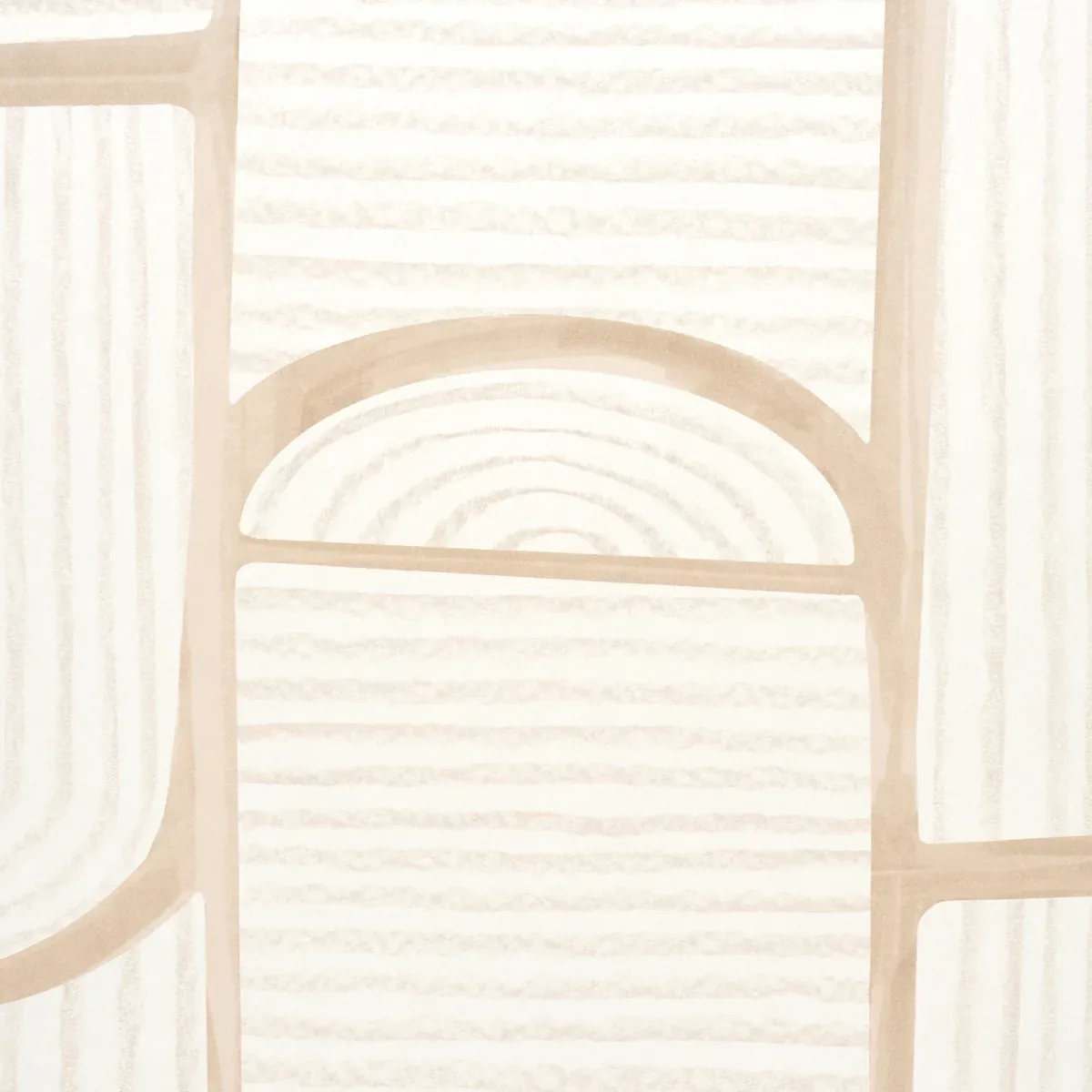 BLOOMSBURY WARM WHITE Schumacher Wallpaper wallpaper - SKU 5013681