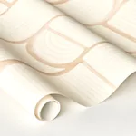BLOOMSBURY WARM WHITE Schumacher Wallpaper wallpaper - SKU 5013681