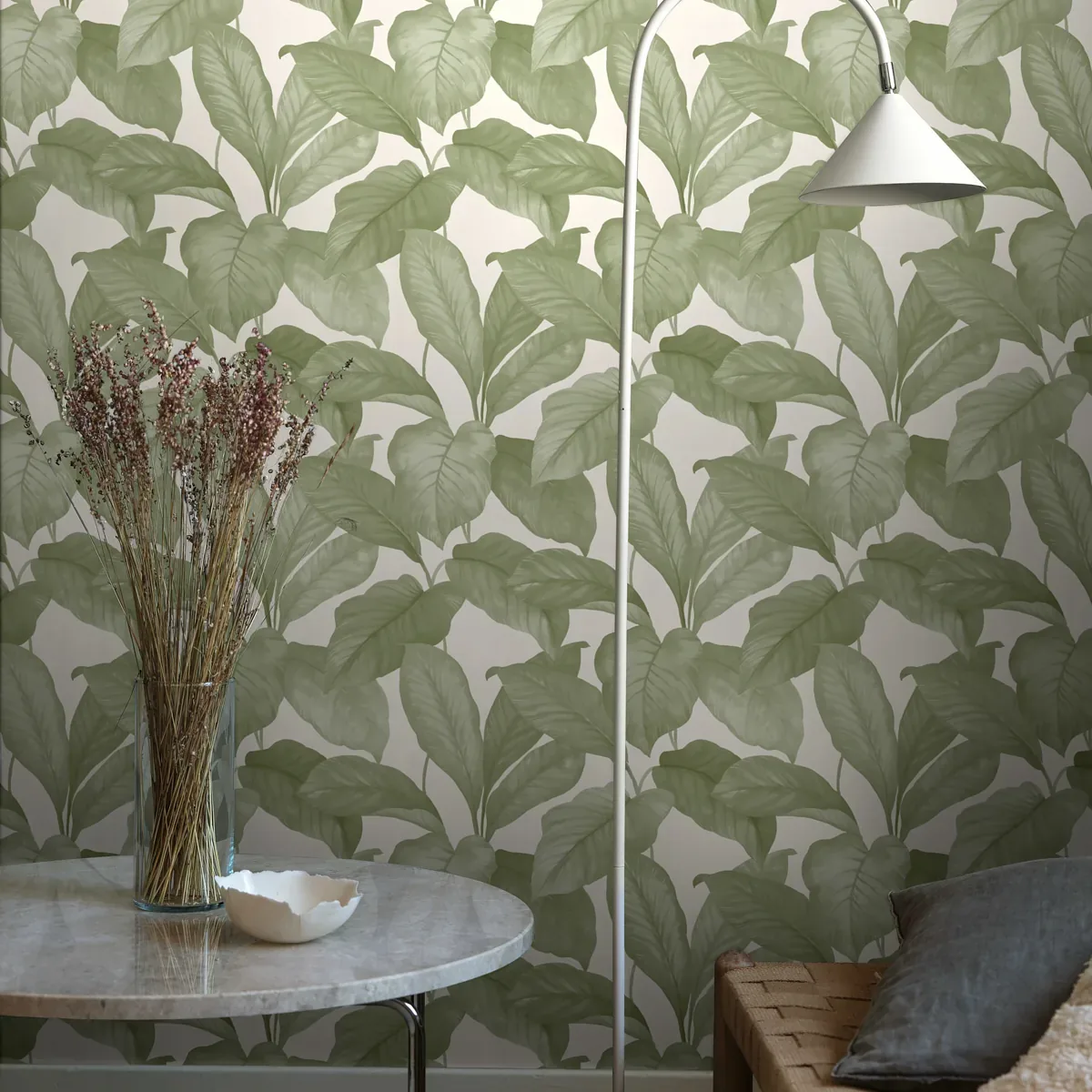 BO - LEAF Schumacher Wallpaper | Wallpaper Twins BO LEAF Schumacher Wallpaper wallpaper - SKU 7402
