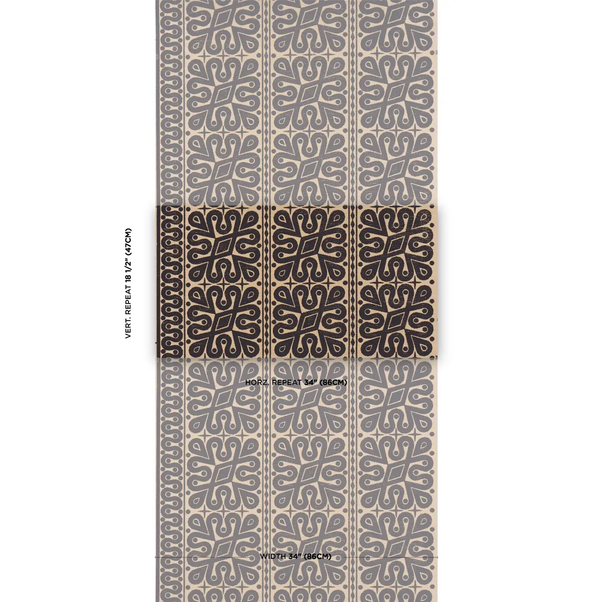 Borneo Grasscloth room view