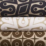 Borneo Grasscloth BLACK Schumacher Wallpaper wallpaper - SKU 5015412