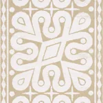 Borneo Grasscloth WHITE Schumacher Wallpaper wallpaper - SKU 5015411