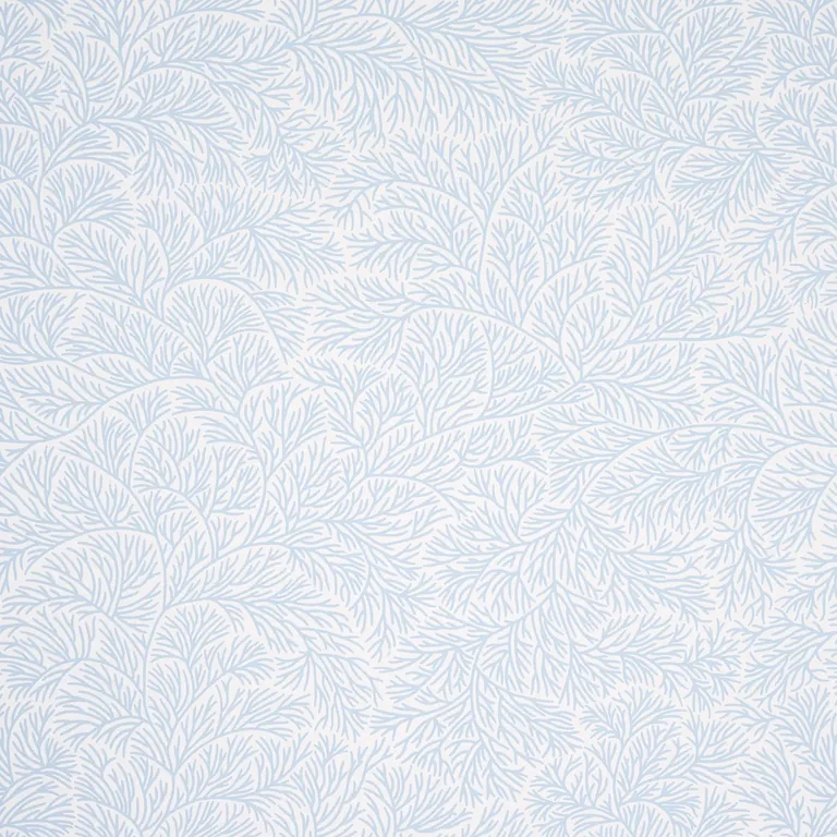Schumacher BOUGAINVILLEA wallpaper, color CHINA BLUE, SKU 5014330