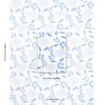 BOUQUET TOSS AFTERNOON BLUE Schumacher Wallpaper wallpaper - SKU 5013841
