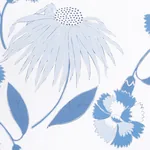 BOUQUET TOSS AFTERNOON BLUE Schumacher Wallpaper wallpaper - SKU 5013841