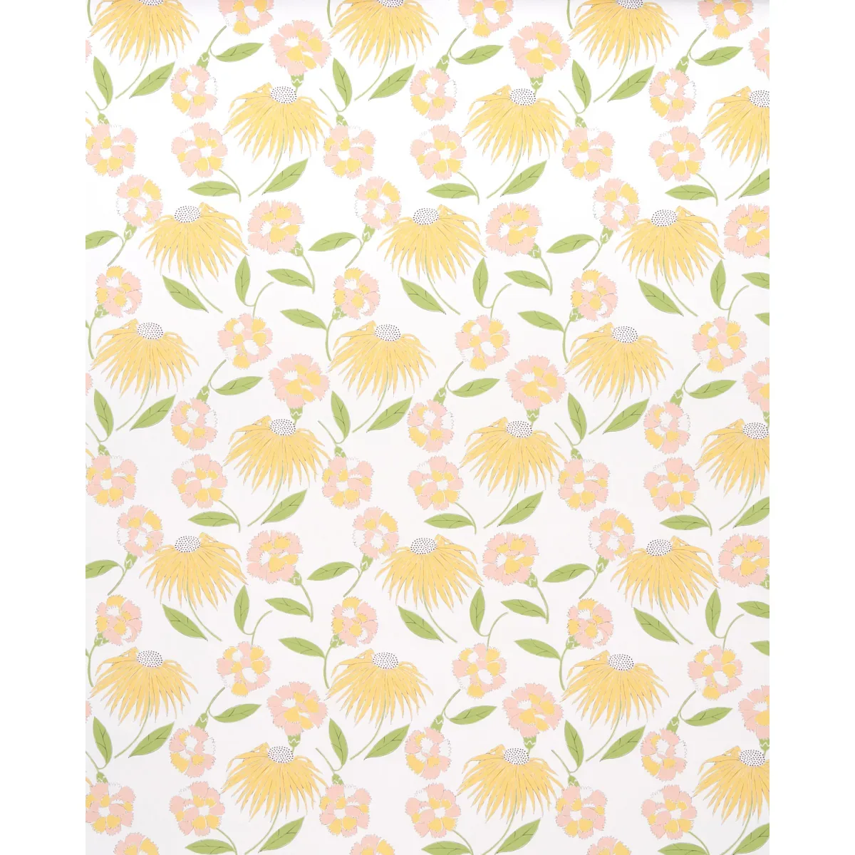 BOUQUET TOSS PINK LEMONADE Schumacher Wallpaper wallpaper - SKU 5013840