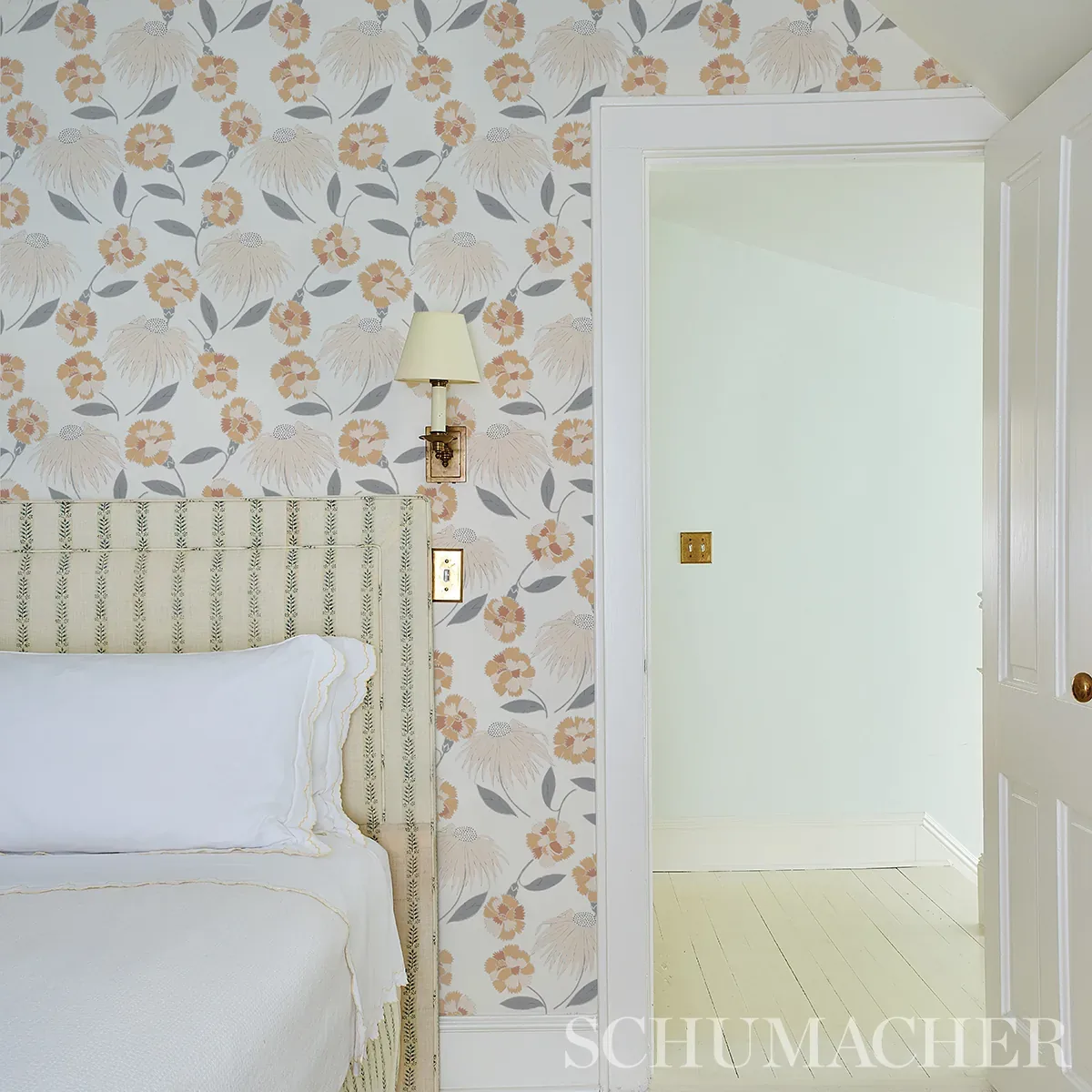 BOUQUET TOSS TOAST Schumacher Wallpaper wallpaper - SKU 5013842