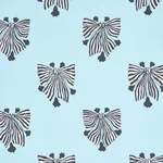 BOW-WOW-WOW - AQUA Schumacher Wallpaper | Wallpaper Twins BOW-WOW-WOW AQUA Schumacher Wallpaper wallpaper - SKU 5015470