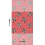 BOW-WOW-WOW - RED Schumacher Wallpaper | Wallpaper Twins BOW-WOW-WOW RED Schumacher Wallpaper wallpaper - SKU 5015471
