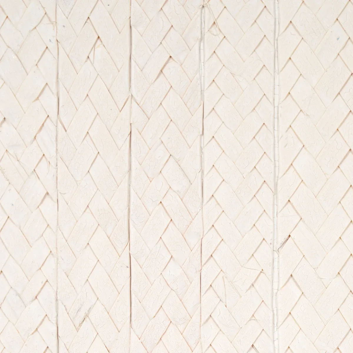 BRAIDED BURI IVORY Schumacher Wallpaper wallpaper - SKU 5010191
