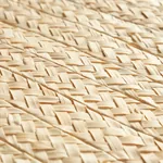 BRAIDED BURI NATURAL Schumacher Wallpaper wallpaper - SKU 5010190