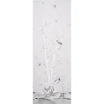 BRIGHTON PAVILION PANEL BLACK & WHITE Schumacher Wallpaper wallpaper - SKU 5007742