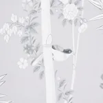 BRIGHTON PAVILION PANEL BLACK & WHITE Schumacher Wallpaper wallpaper - SKU 5007742