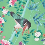 BRIGHTON PAVILION PANEL EMERALD Schumacher Wallpaper wallpaper - SKU 5007743