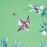 BRIGHTON PAVILION PANEL EMERALD Schumacher Wallpaper wallpaper - SKU 5007743