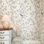 BRIGHTON PAVILION PANEL GREEN Schumacher Wallpaper wallpaper - SKU 5007745