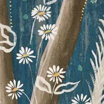 Schumacher BRINDILLE GOLDEN ACCENTED PANEL SET - PEACOCK Wallpaper | Buy Online Schumacher BRINDILLE GOLDEN ACCENTED PANEL SET wallpaper, color PEACOCK, SKU 5010922