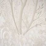 BRINDILLE GOLDEN ACCENTED PANEL SET - ALABASTER Schumacher W BRINDILLE GOLDEN ACCENTED PANEL SET ALABASTER Schumacher Wallpaper wallpaper - SKU 5010924