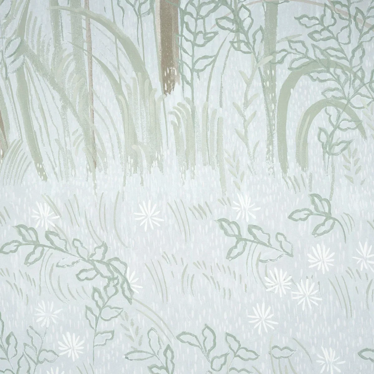 BRINDILLE GOLDEN ACCENTED PANEL SET - MINERAL Schumacher Wal BRINDILLE GOLDEN ACCENTED PANEL SET MINERAL Schumacher Wallpaper wallpaper - SKU 5010923