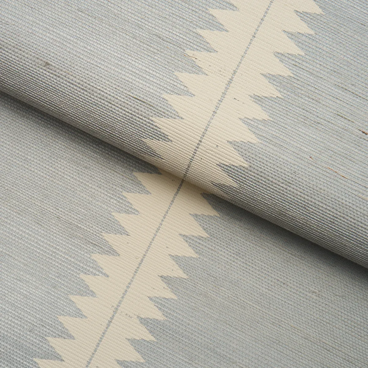BRISTLE STRIPE SISAL - MINERAL Schumacher Wallpaper | Wallpa BRISTLE STRIPE SISAL MINERAL Schumacher Wallpaper wallpaper - SKU 5016740