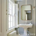 BRISTLE STRIPE SISAL - MINERAL Schumacher Wallpaper | Wallpa BRISTLE STRIPE SISAL MINERAL Schumacher Wallpaper wallpaper - SKU 5016740