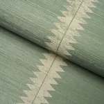 BRISTLE STRIPE SISAL SEAGLASS Schumacher Wallpaper wallpaper - SKU 5016742