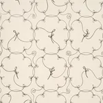 BRODERIE BLACK & IVORY Schumacher Wallpaper wallpaper - SKU 5017852