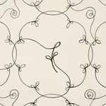 BRODERIE BLACK & IVORY Schumacher Wallpaper wallpaper - SKU 5017852