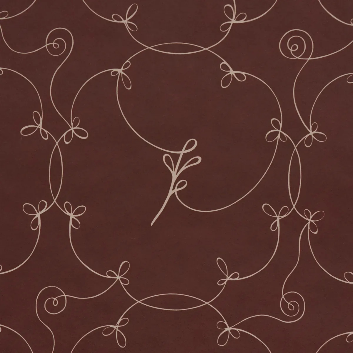 BRODERIE BORDEAUX Schumacher Wallpaper wallpaper - SKU 5017850