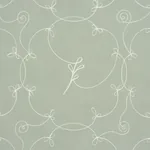 BRODERIE COOL GREEN Schumacher Wallpaper wallpaper - SKU 5017851
