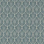 BURLEY - PEACOCK BLUE Schumacher Wallpaper | Wallpaper Twins BURLEY PEACOCK BLUE Schumacher Wallpaper wallpaper - SKU 5008035