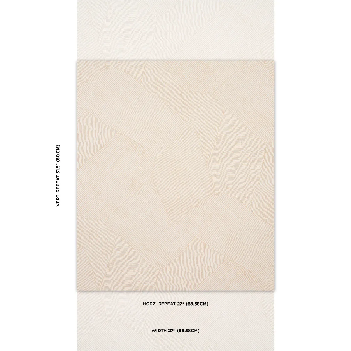 BURNETT NATURAL Schumacher Wallpaper wallpaper - SKU 5012001