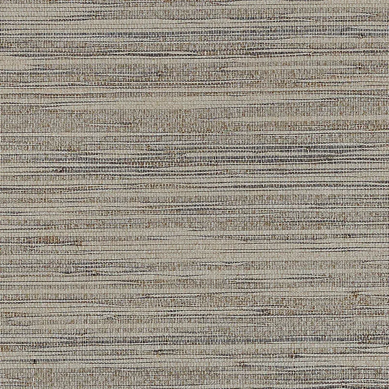 BURNISHED RAFFIA BURNISHED SILVER Schumacher Wallpaper wallpaper - SKU 5007822