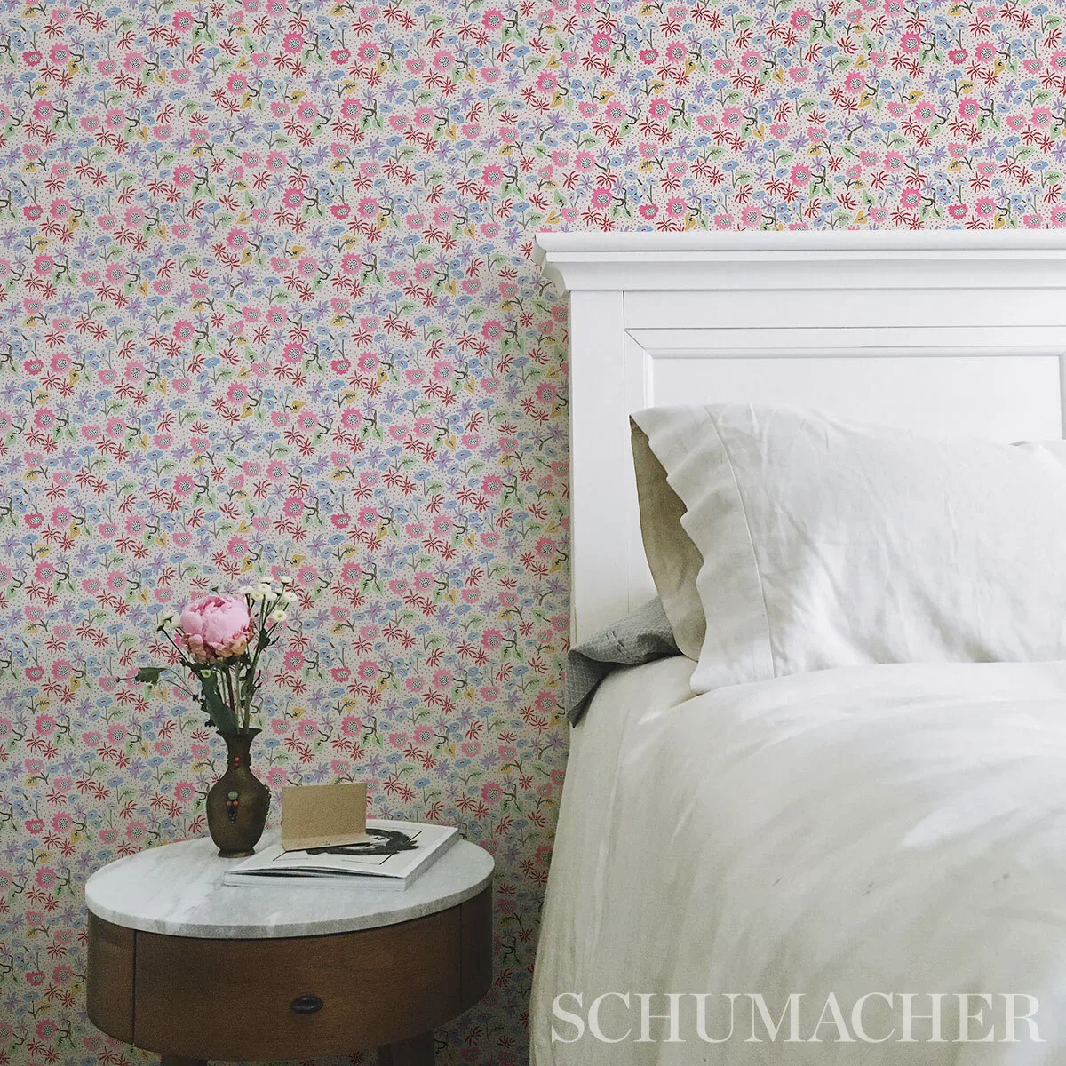 CALICO - SPREZZATURA Schumacher Wallpaper | Wallpaper Twins CALICO SPREZZATURA Schumacher Wallpaper wallpaper - SKU 5013500